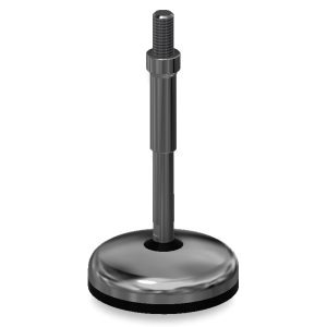 Piede antivibrante sanificato orientabile AISI303