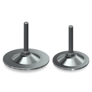 Piede in lamiera di acciaio