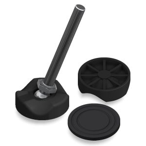 Piede snodato completo 40 mm