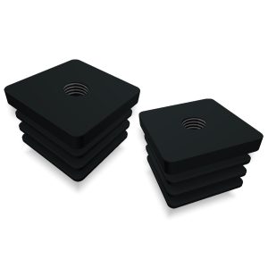 Puntale alettato quadro filettato