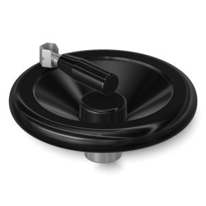 Volantino pieno con maniglia a scatto ribaltabile