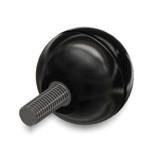 Pomolo a sfera con perno ferro