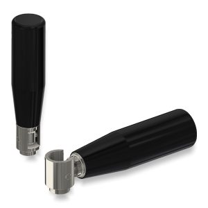 Maniglia a scatto ribaltabile