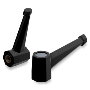 Maniglia fissa con boccola ottone