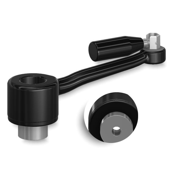 03 6 4 MANOVELLA A FORO PASSANTE CON MANIGLIA A SFERA ROTANTE 0cb15458