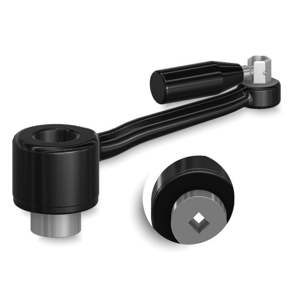 03 6 6 MANOVELLA A FORO QUADRO PASSANTE CON MANIGLIA A SFERA ROTANTE e437c36b